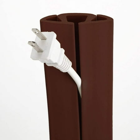 Beige UT Wire Neoprene 3-Channel Cord Protector & Concealer 10FT Long Beige UT Wire Neoprene 3-Channel Cord Protector & Concealer 10FT Long
